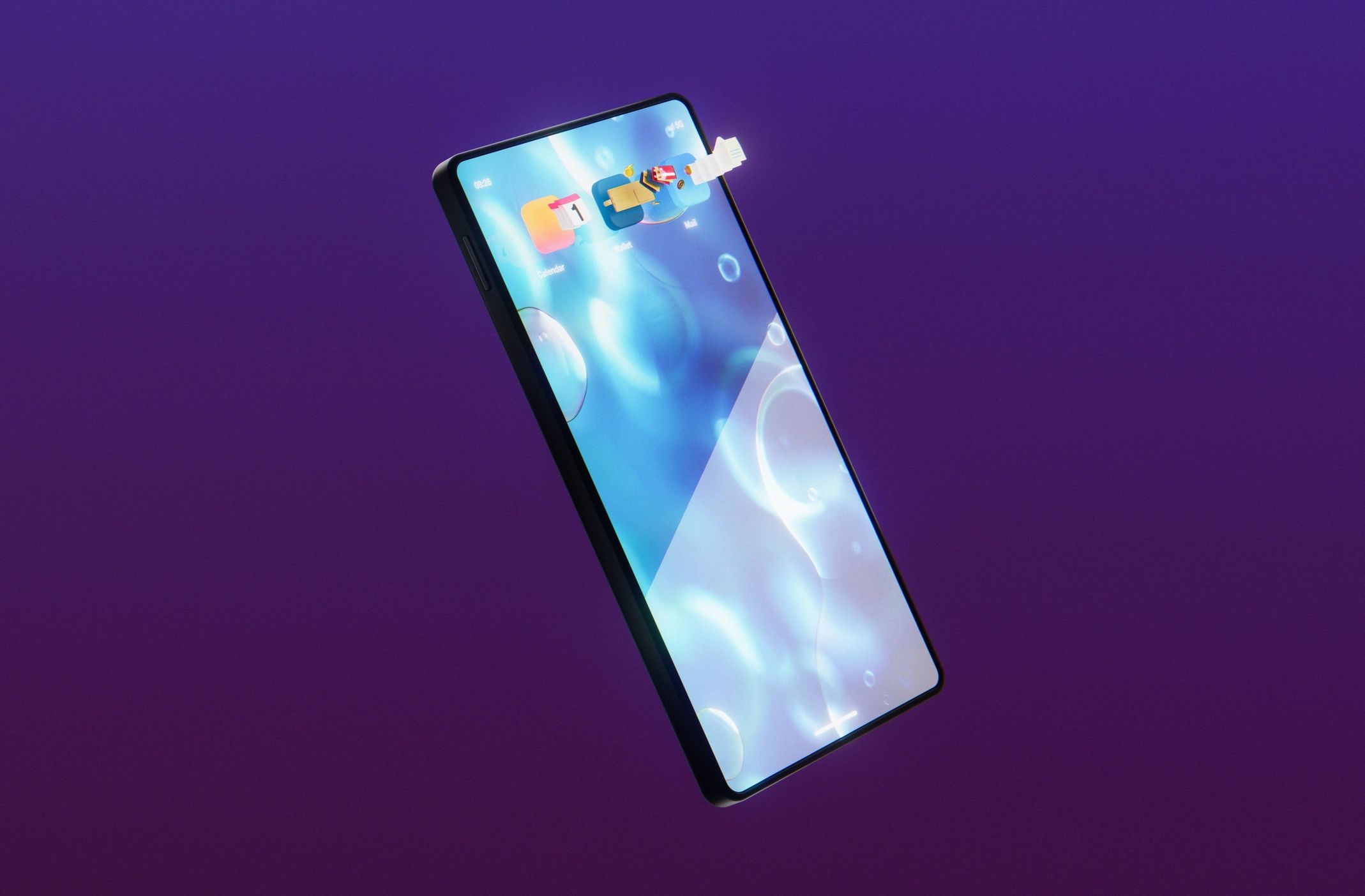 Mobile phone imagery representing KP Mobile products and accessories